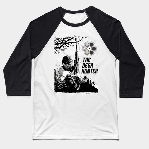 The Deer Hunter Baseball T-Shirt by workshop71